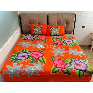 New Design Bedsheet Hand Painted Original by Balinese Artisans